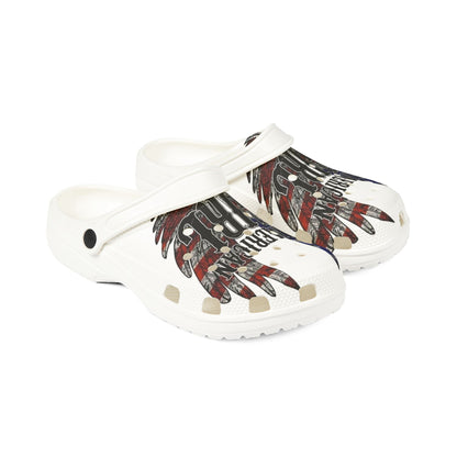 Patriotic Foam Shoes - American Girl Design