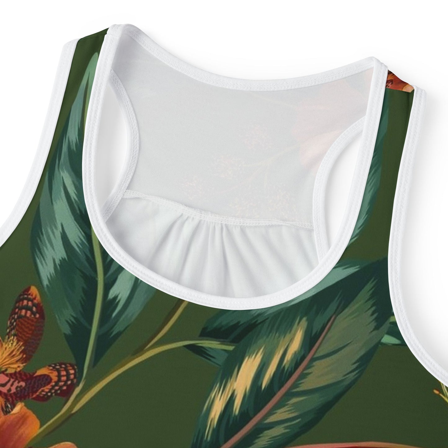 Floral Women's Tank Top - Botanical Summer Style