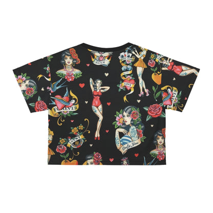 Only You Forever Vintage Tattoo Crop Tee