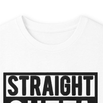 Long Sleeve Tee — "Straight Outta Shape But Bitch I'm Tryin'" Fitness Tee