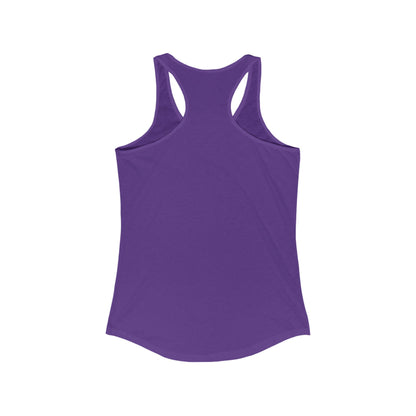 Summer Vibes Racerback Tank Top with Palm Trees