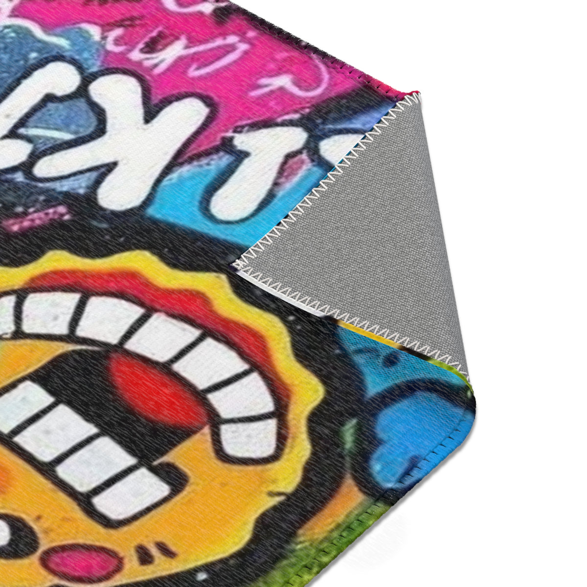 Hello Kitty Pop Art Area Rug – Colorful Cartoon Kids Room Decor