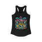 Straight Outta Bahamas Women's Racerback Tank - Tropical Vacation Vibes