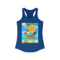 Summertime Beach Vibes Racerback Tank Top - Beach Life Design