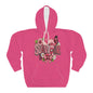 Survivor Breast Cancer Awareness Hoodie – Pink Ribbon Floral Pullover
