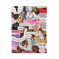 Inspirational Collage Velveteen Plush Blanket — "Trust the Process" Motivational Throw