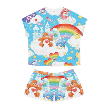 Carebear Rainbow Design Women’s Sleepwear Set