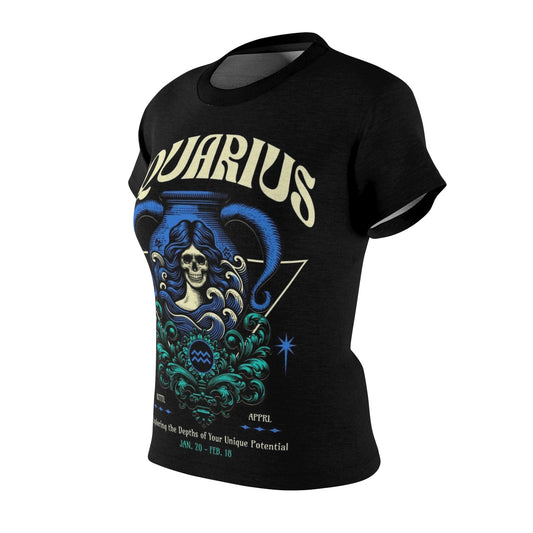 Aquarius Women’s Zodiac Tee - Astrology Shirt for Unique Individuals