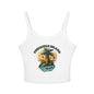 Pineapple Island Women’s Spaghetti Strap Tank Top - Tropical Resort Vibe