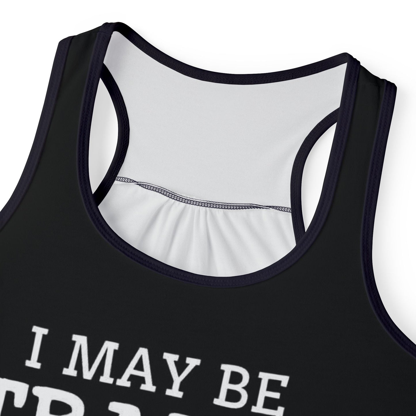Pride Message Women's Tank Top - 'I May Be Straight But I Don't Hate'