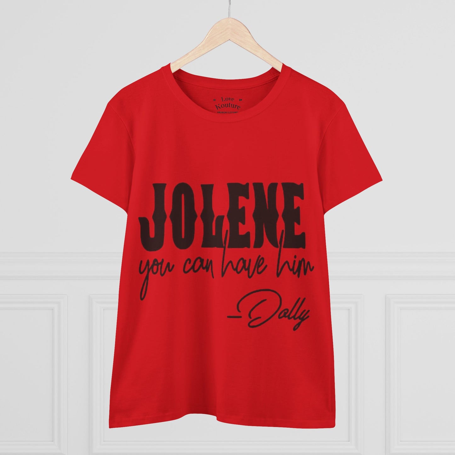 Trendy Women's Tee - "Jolene" Design - Casual Everyday Wear, Music Lovers Gift, Fun Graphic T-Shirt, Summer Essential