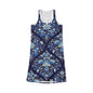 Floral Print Women's Racerback Dress - Stylish Summer Casual Wear