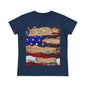 Patriotic Women's T-Shirt - We the People Design, USA Independence Day, Casual Wear, Gift for Her, Fourth of July Shirt