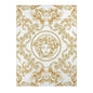 Baroque Medusa Area Rug – Gold Ornate Decorative Accent Rug
