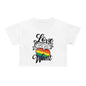 Love Who You Want Crop Tee - Pride Apparel for Celebrating Diversity