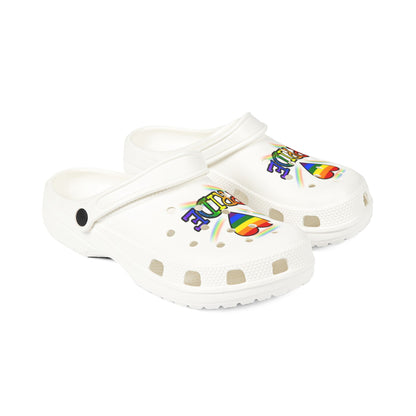 Pride Eva Foam Rubber Shoes - Colorful & Comfortable Clogs for Celebration