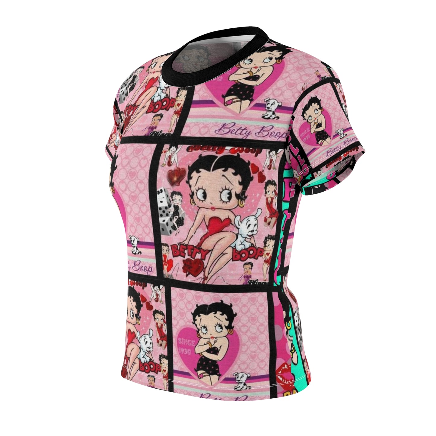Hello Betty Boop Women's  Vintage Cartoon Style Tee