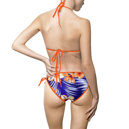 Tropical Floral Women's Bikini Swimsuit | Perfect for Beach Vacations & Summer Fun