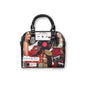 Selena inspirierte Schultertasche – Retro-Musik &amp; Blumencollage