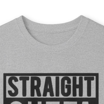 Long Sleeve Tee — "Straight Outta Shape But Bitch I'm Tryin'" Fitness Tee