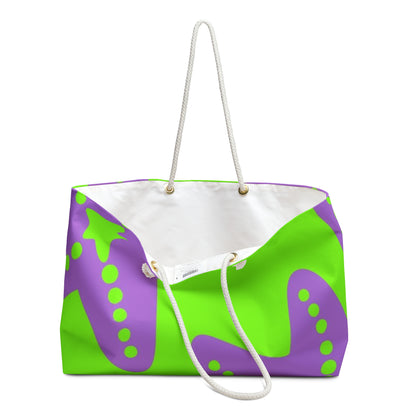 Colorful Starfish Vacay Tote Bag - Vibrant Beach Tote for Travel & Leisure
