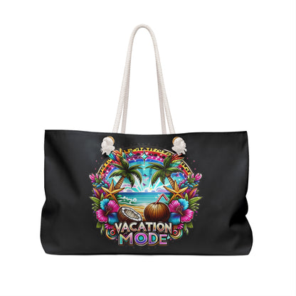 Weekender-Tasche im tropischen Urlaubsmodus
