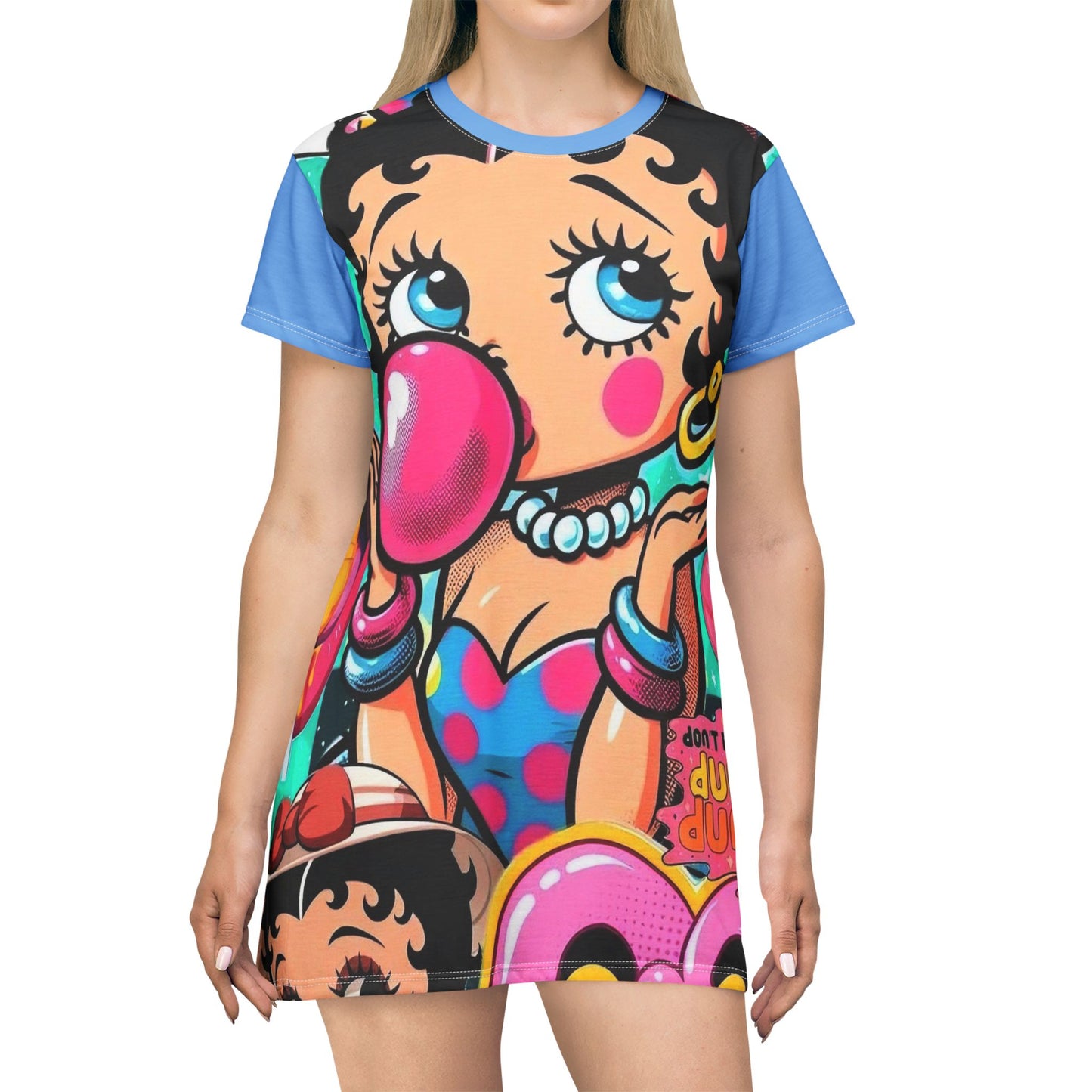 Betty Boop “Don’t be a dum dum” T-Shirt Dress