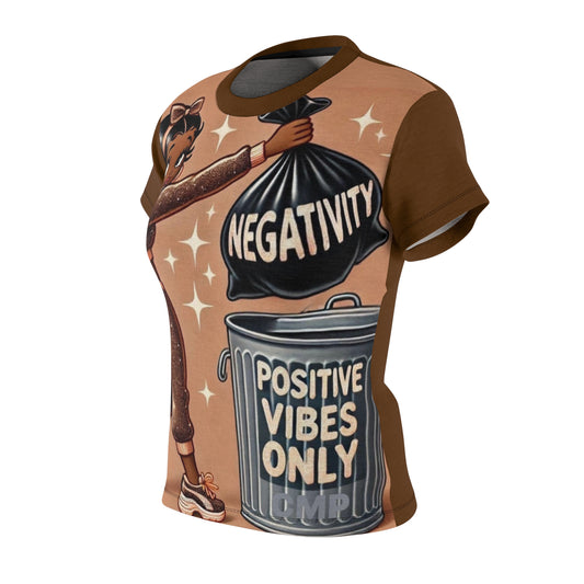 Positive Vibes Only Damen T-Shirt