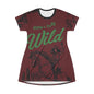 Born to Be Wild T-Shirt Dress - Western Style for Adventurous Souls
