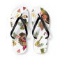 Tropical Vibe Flip-Flops mit Gitarre und tropischem Print