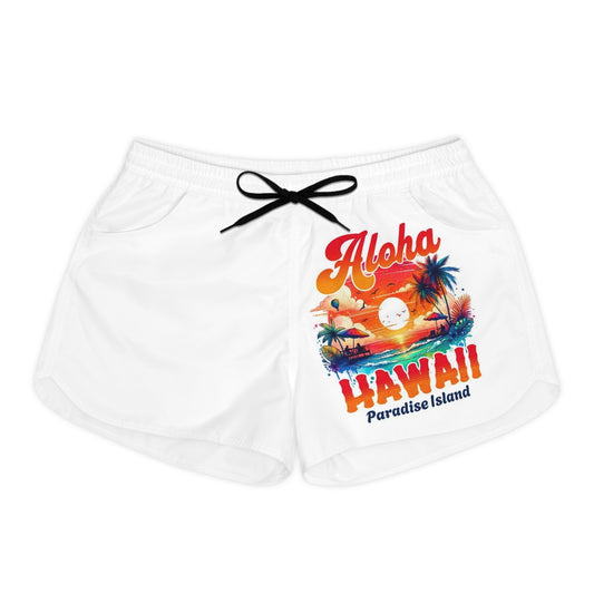 Aloha Hawaii Women's Casual Shorts - Summer Beachwear