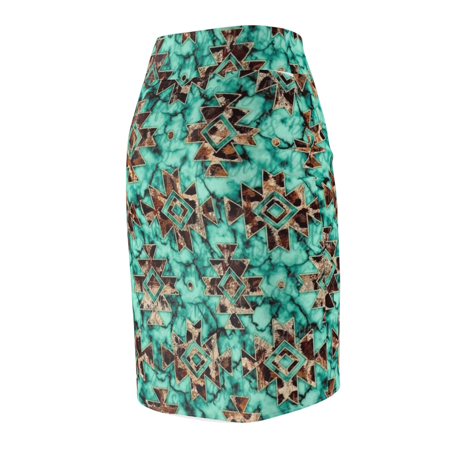 Ethnic Print Women's Pencil Skirt - Stylish & Versatile