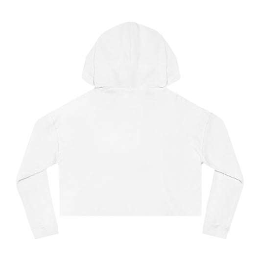 Soldier of the Lord Cropped Hoodie — Christian Military Wing Faith Sweatshirt