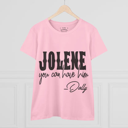 Trendy Women's Tee - "Jolene" Design - Casual Everyday Wear, Music Lovers Gift, Fun Graphic T-Shirt, Summer Essential