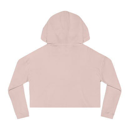 Cropped Hoodie — "Rich Bitch Energy Only" Collage Graphic