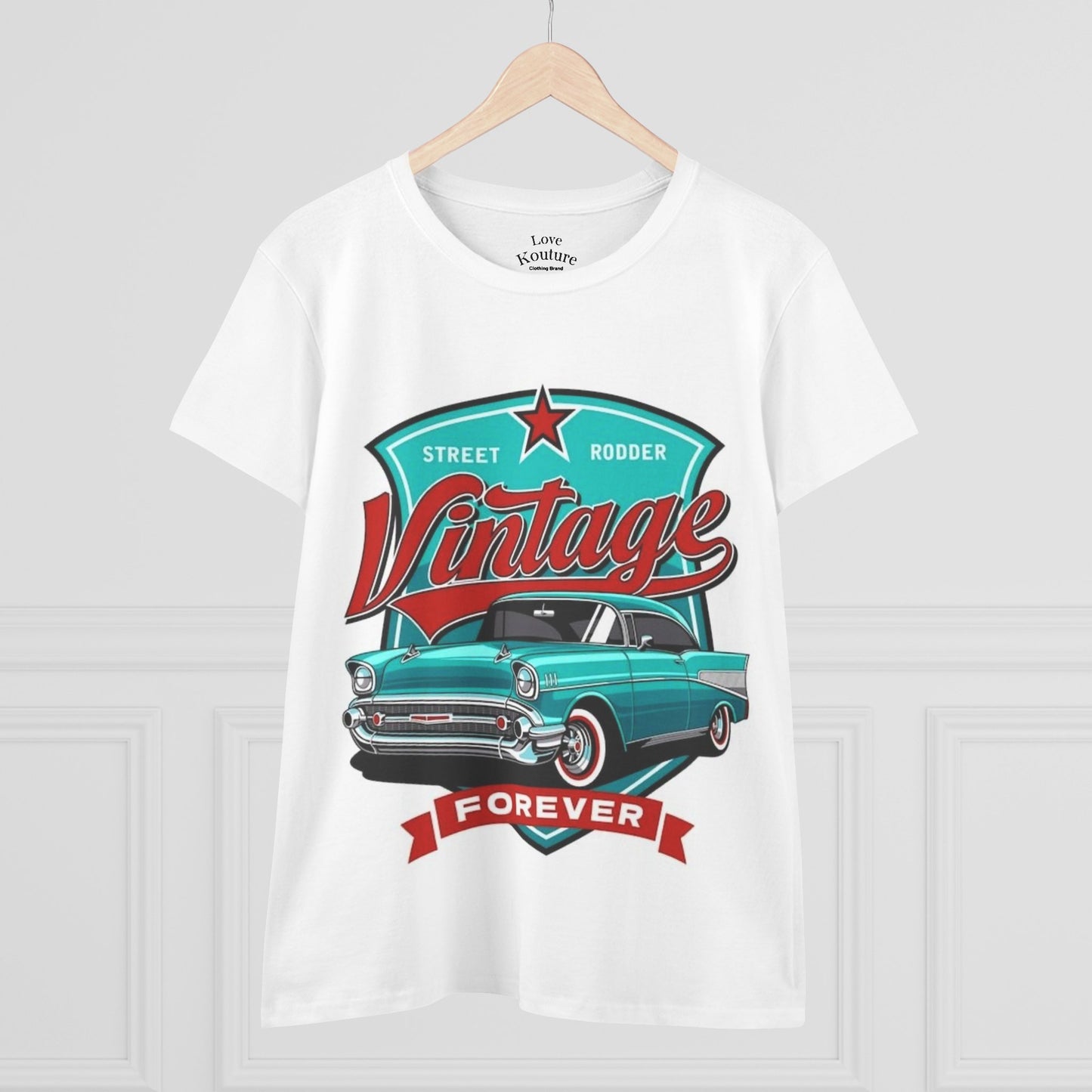 Vintage Forever Women's Cotton Tee-Love Kouture Clothing Brand