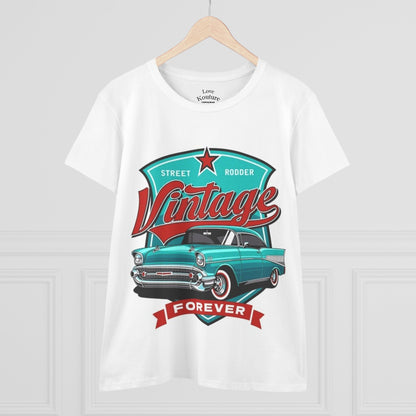 Vintage Forever Women's Cotton Tee-Love Kouture Clothing Brand