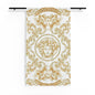 Baroque Gold Medusa Sheer Curtain