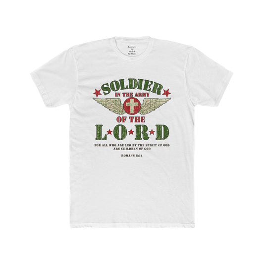 Soldier of the Lord Christian T-Shirt — Scripture Gospel Military Wings Tee