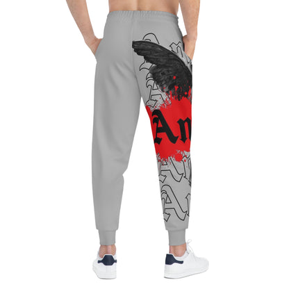 Angel Wings Gothic Joggers — Red Splash Athletic Pants