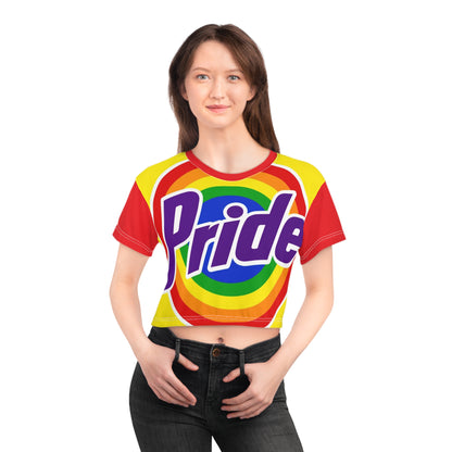 Pride Rainbow Crop Tee