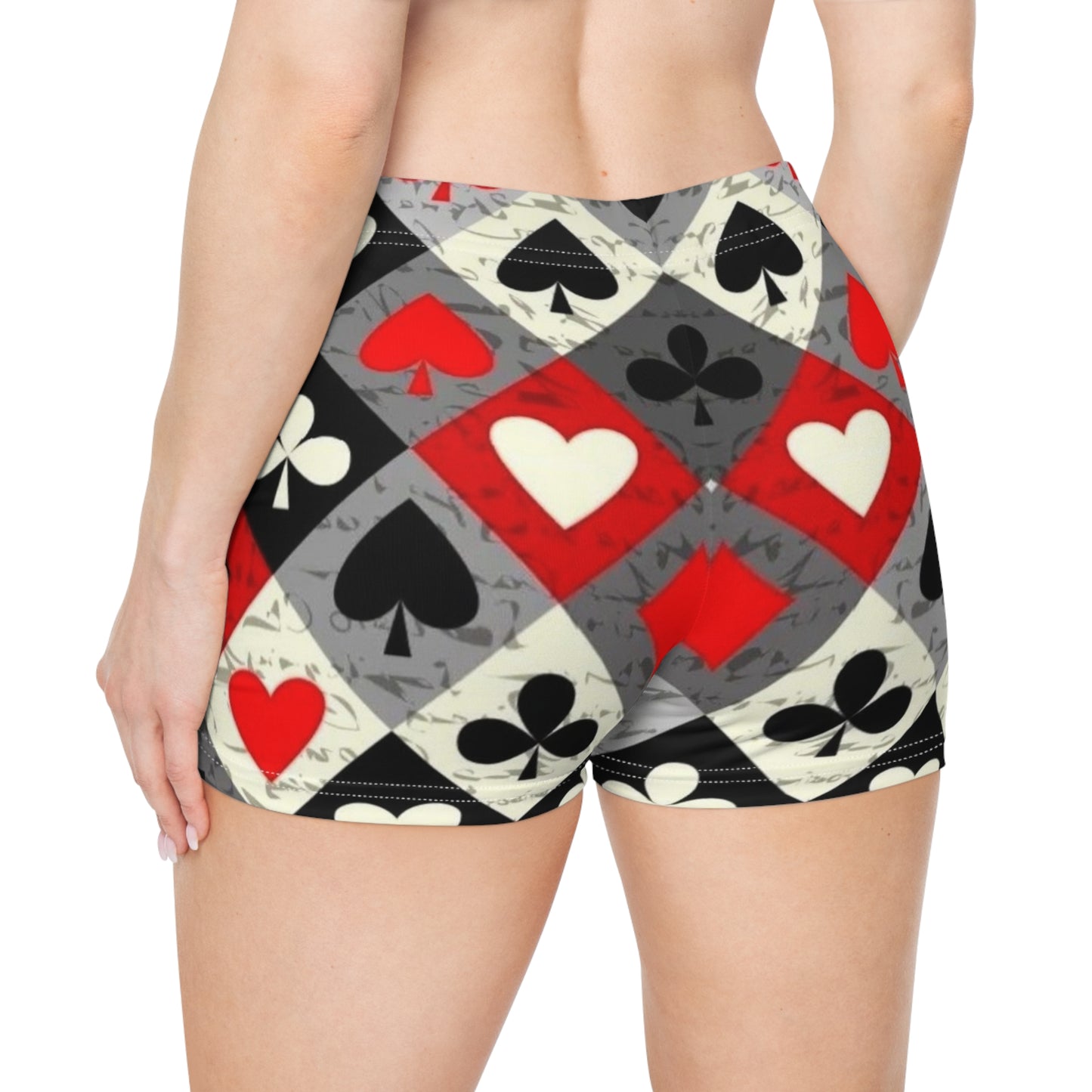 Solitaire Print Women's Shorts