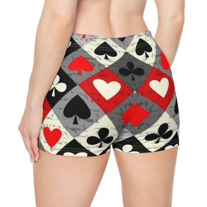 Solitaire Print Women's Shorts