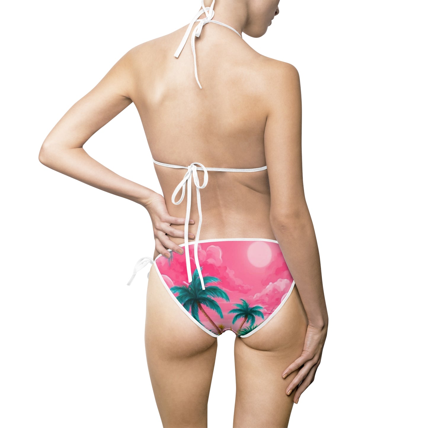 Bikini-Badeanzug mit tropischem Blumenmuster für Damen | Perfekt für Strandtage und Sommerspaß