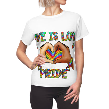 Pride Love is Love Graphic Tee for Women