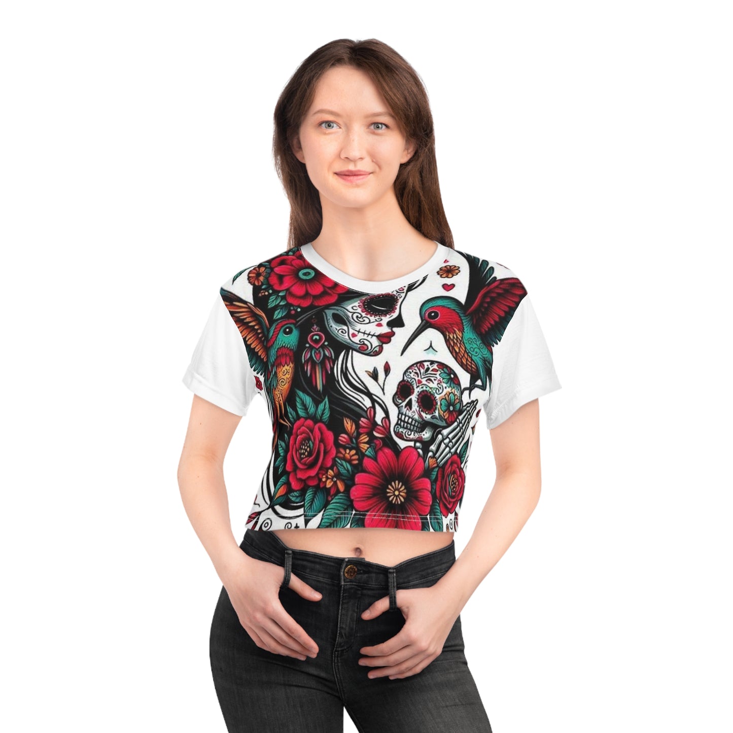 Crop Tee (AOP)