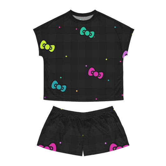 Cute Hello Kitty Women's Short Pajama Set - Cozy Sleepwear for Fun Nights