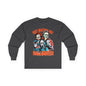 Halloween Horror Icons Long Sleeve Tee – "Just Waiting for Halloween"