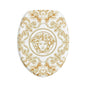 Baroque Gold Medusa Bath Mat Set — 3-Piece Luxury Bathroom Rugs