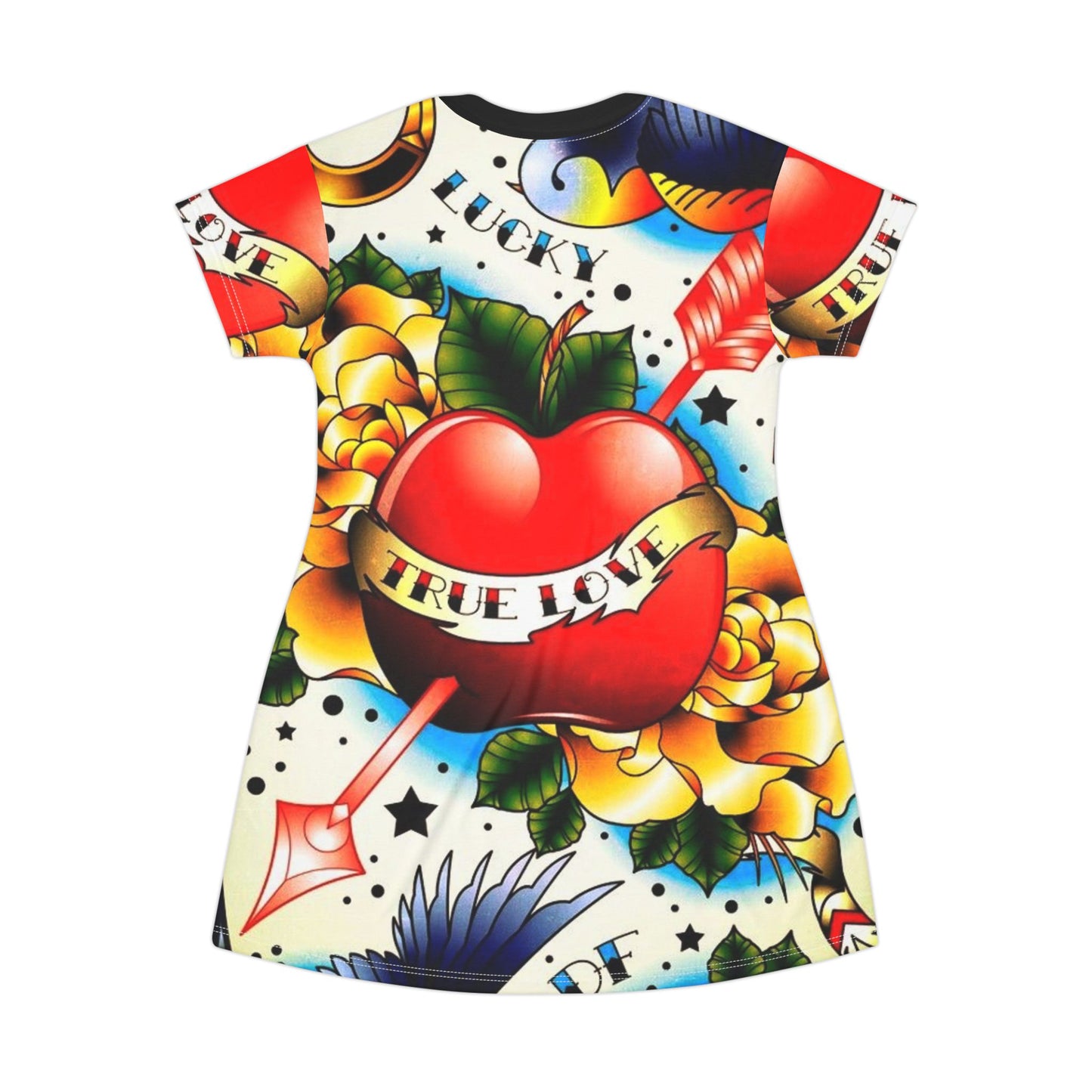 T-Shirt-Kleid (AOP)